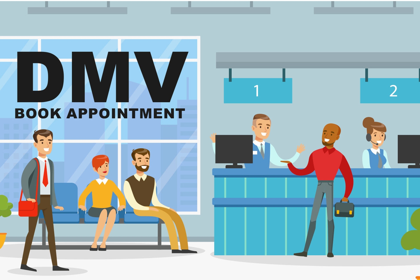 DMV - Book appointment