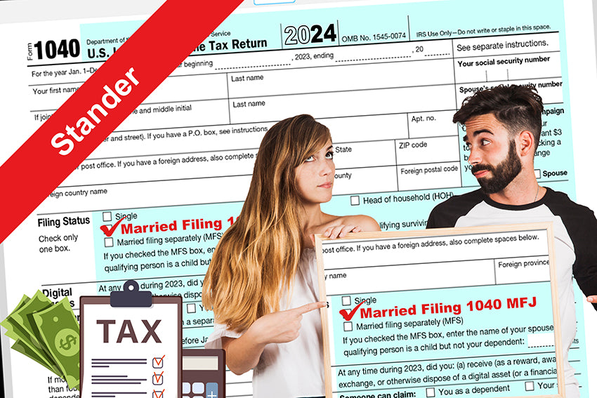 File Your Tax 1040 MFJ " Married File Joint - Stander