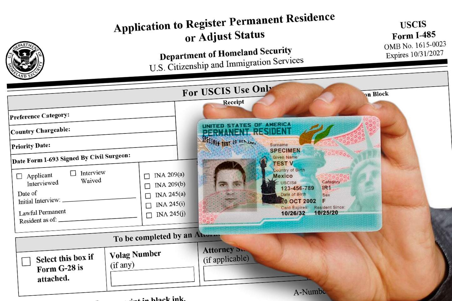 I-485 Application to Register Permanent Residence or Adjust Status