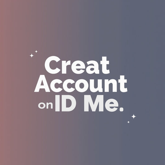 Create Account on ID me