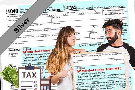 File Your Tax 1040 MFJ " Married File Joint -Sliver